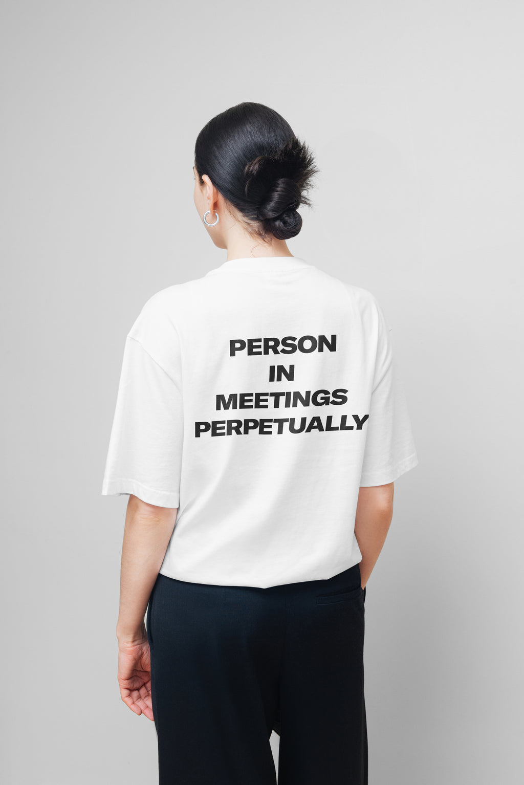 Person In Meetings Perpetually