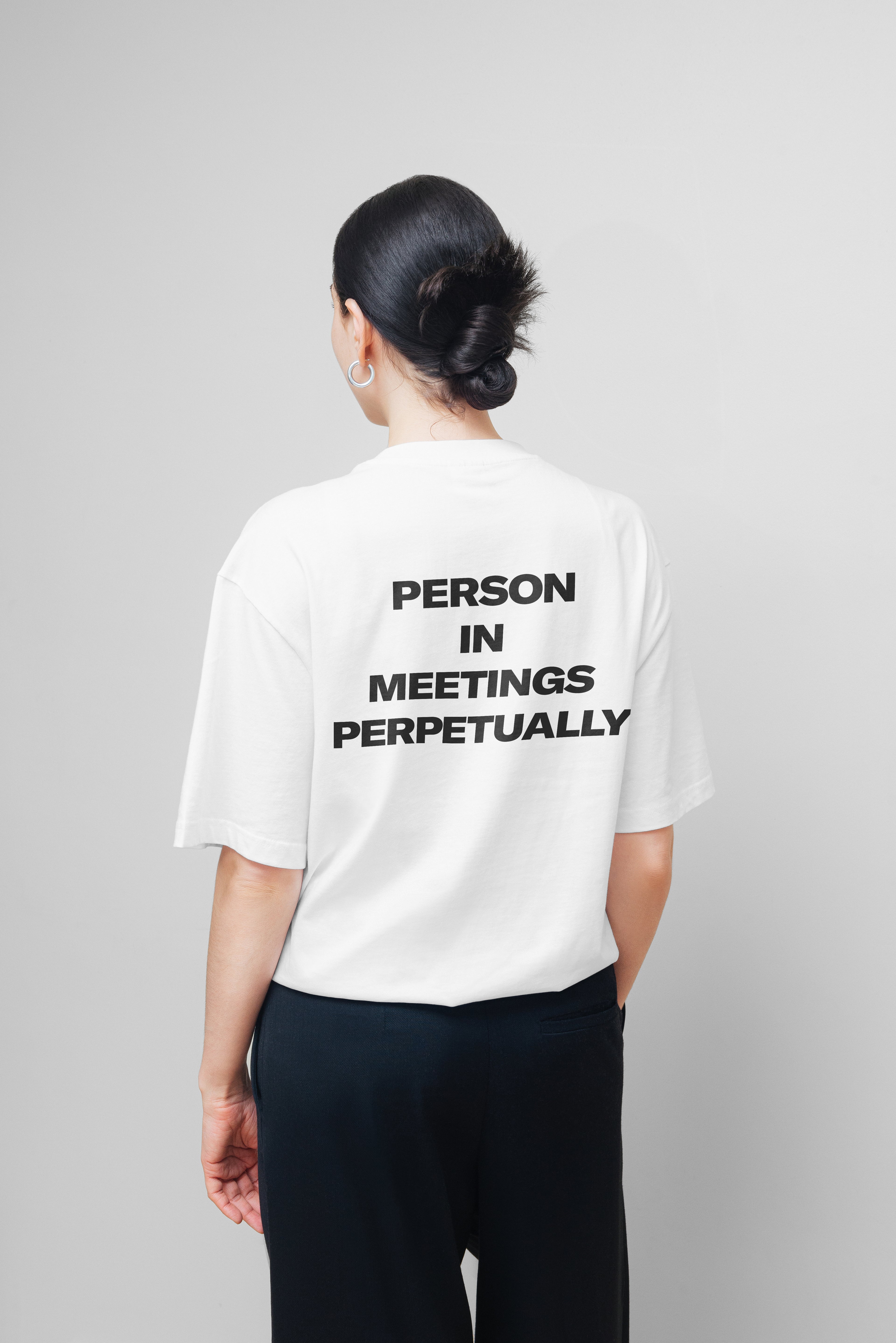 Person In Meetings Perpetually